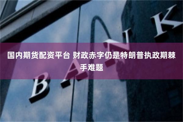 国内期货配资平台 财政赤字仍是特朗普执政期棘手难题