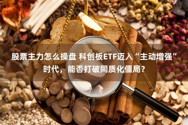 股票主力怎么操盘 科创板ETF迈入“主动增强”时代，能否打破同质化僵局？